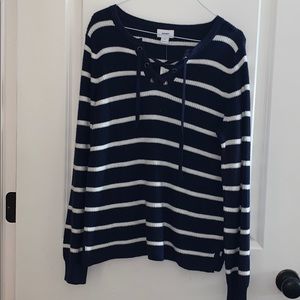 Navy stripe Ole Navy sweater (M) NWT